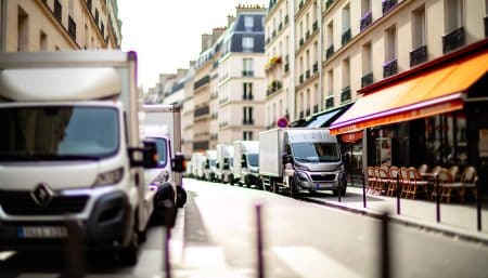 Stationner à Paris: règles sur les places de livraison